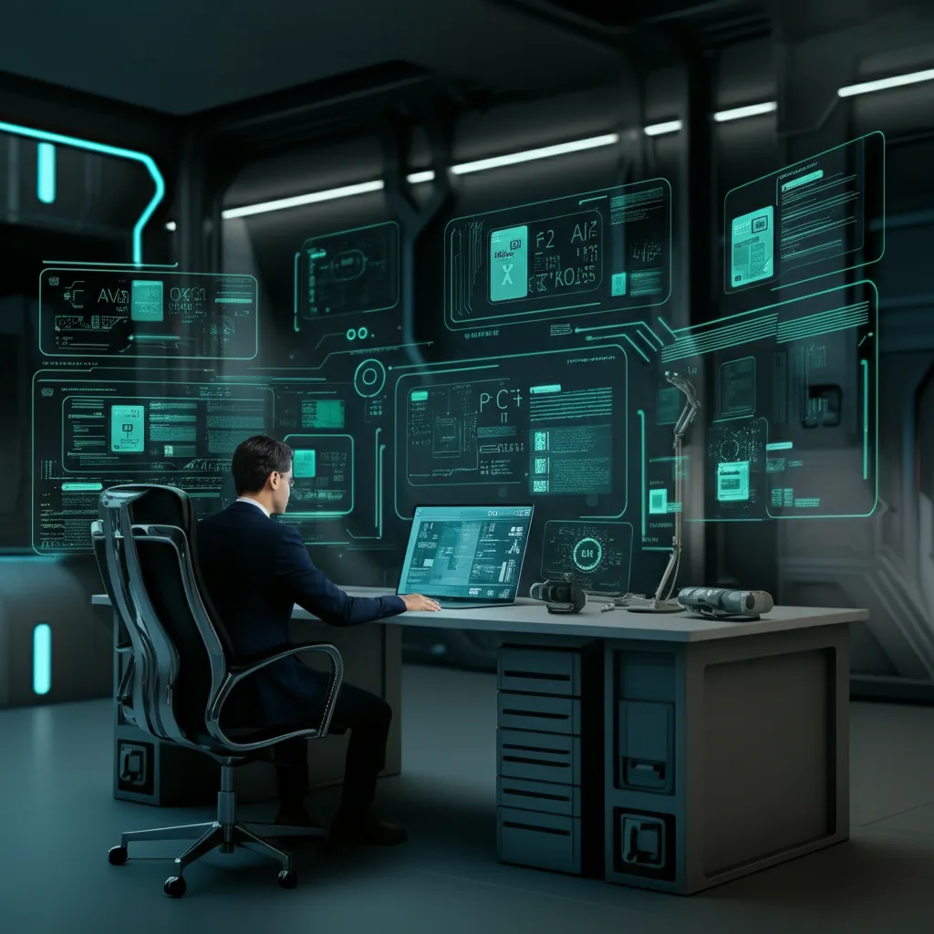 Manus AI struggling with real-world tasks like booking flights or making reservations, set in a chaotic digital workspace.